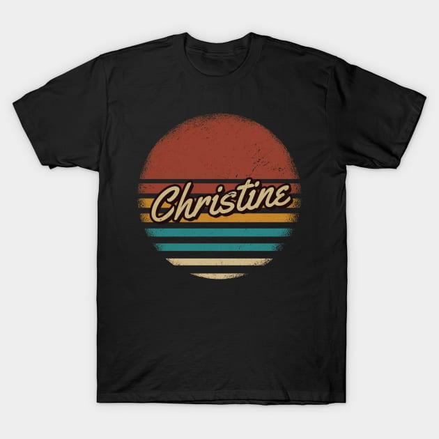 Christine Retro Style T-Shirt by JamexAlisa